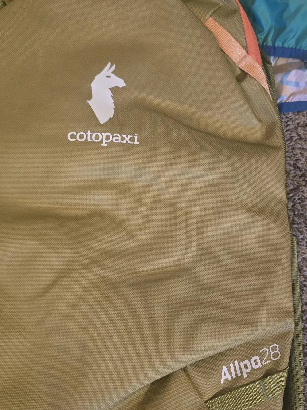 Cotopaxi Green Alpa 28 Backpack + Outerwear Set Travel Bundle Capa Hybrid Teca - Picture 3 of 8